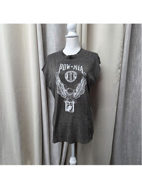 POW-MIA Vietnam Veterans of America XL Distressed Vintage Americana